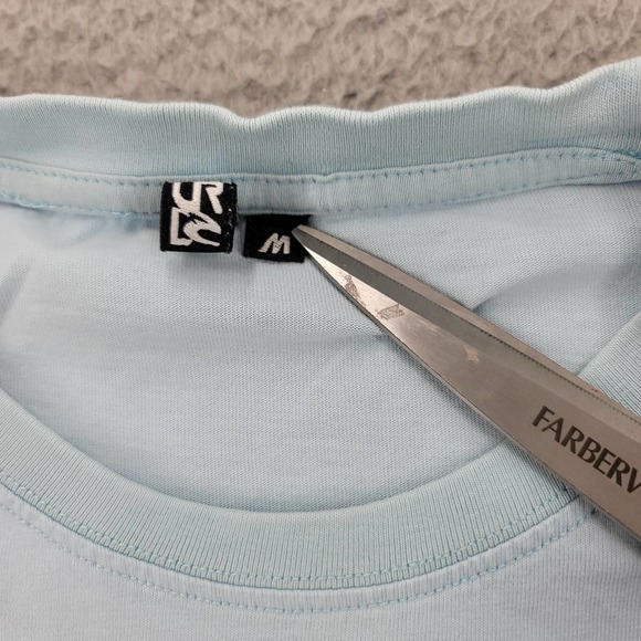 Rip Curl Shirt Mens Medium Blue Beach Ocean Surfing Crew Neck Short Sleeve Tee - Picture 11 of 14